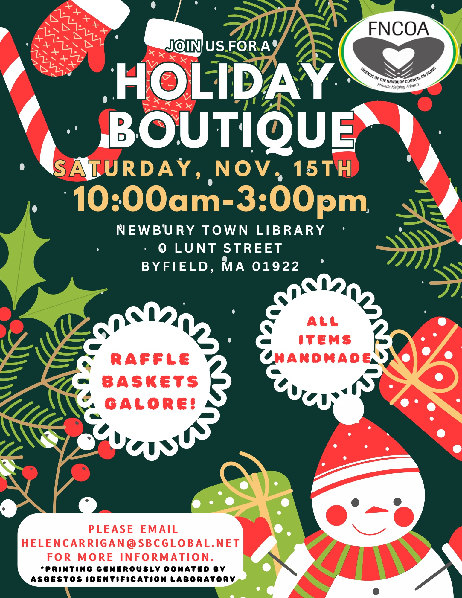 Green Red Funny Simple Illustrated Christmas Party Invitation Flyer - 1