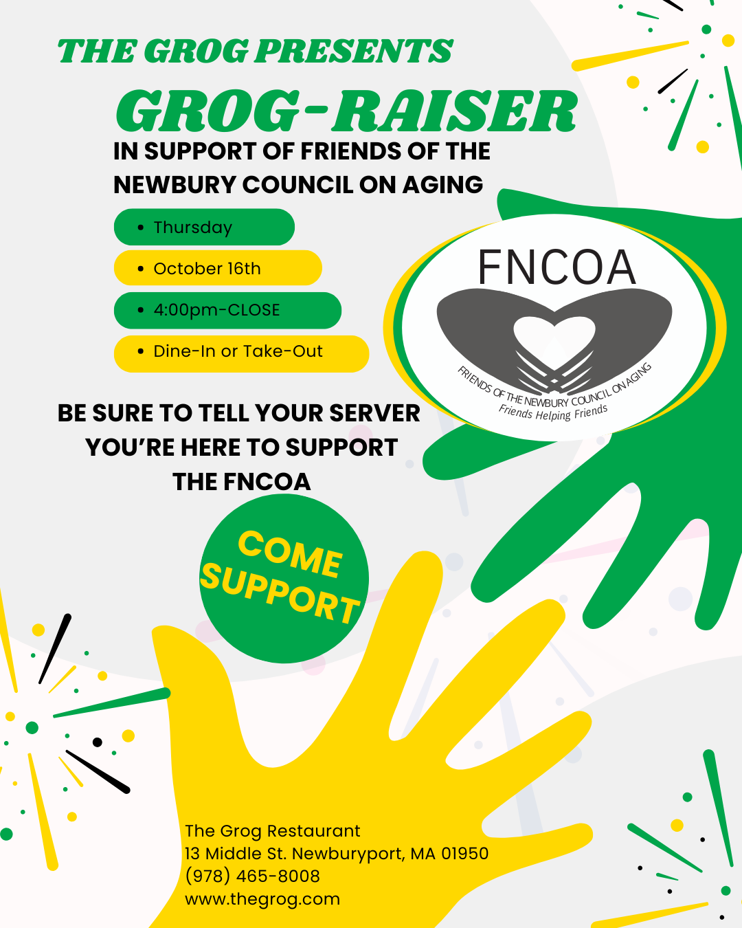 Grog Fundraiser - FNCOA Grog Fundraiser - FNCOA